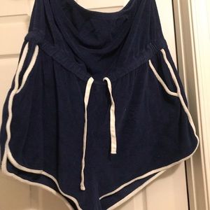Gap Terry Cloth Tube Top Romper Sz XXL